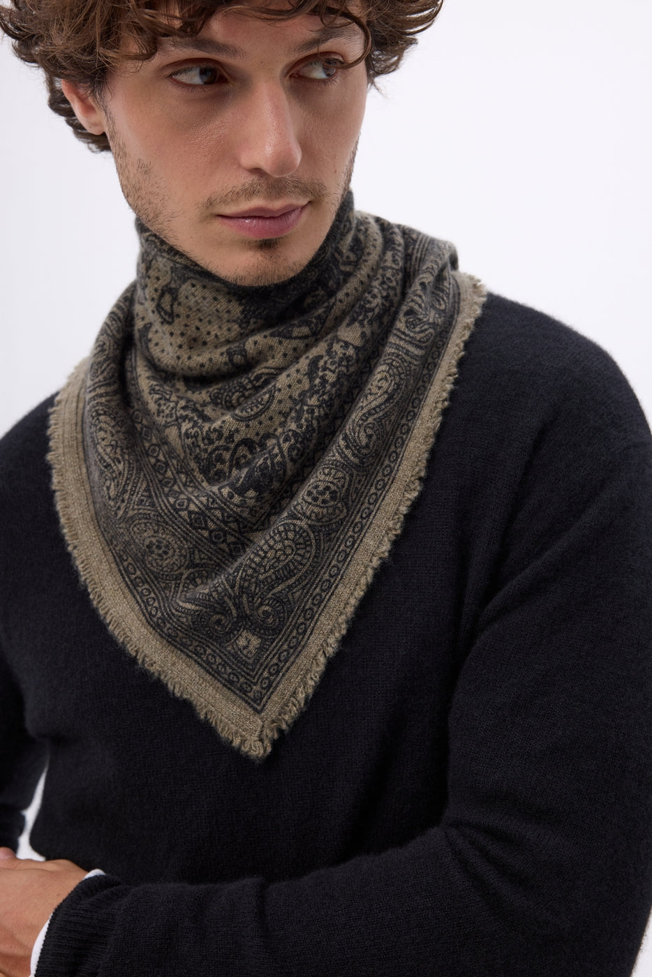Bandana pequeño Apollon - Caqui jaspeado - Hombre