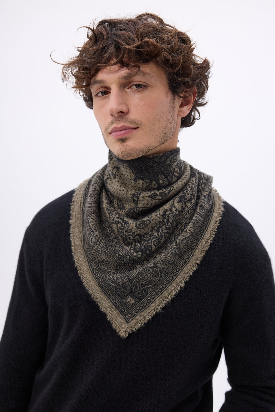 Bandana pequeño Apollon - Caqui jaspeado - Hombre
