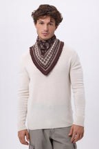 Small Peppy Bandana - Brown - Men