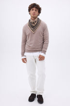 Bandana pequeño Peppy - Beige crema - Hombre