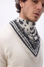 Bandana pequeño Peppy - Blanco - Hombre