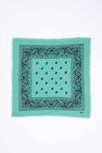 Small Presley Bandana - Pastel Green Black - Men