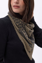Small Rodeo Bandana - Heather Khaki - Women