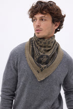 Small Rodeo Bandana - Heather Khaki - Men