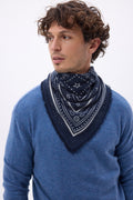 Bandana Star pequeño - Azul marino - Hombre