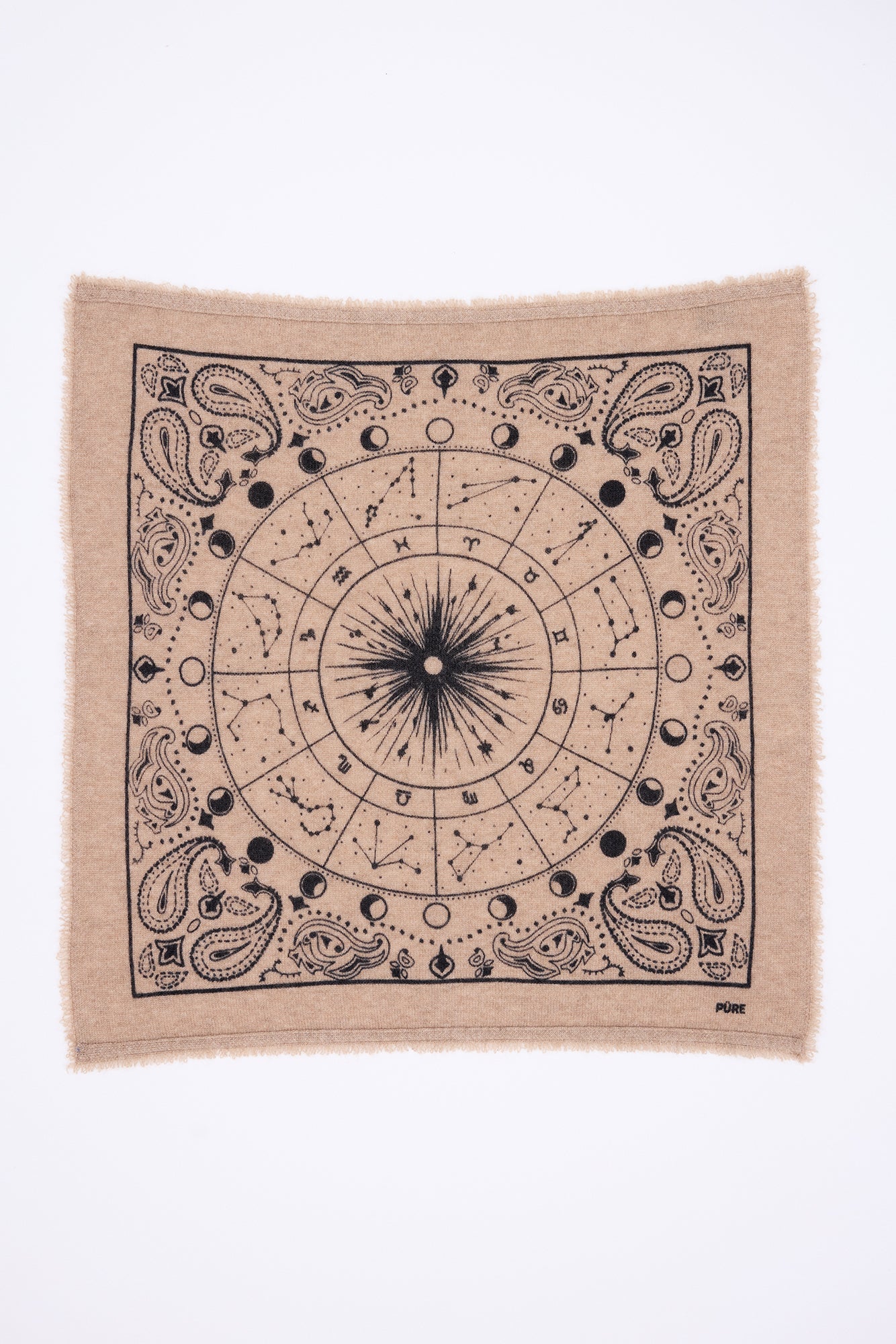 Bandana pequeño Zodiac - Beige crema - Niño