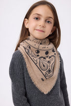 Bandana pequeño Zodiac - Beige crema - Niño