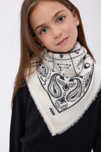 Bandana pequeño Zodiac - Blanco - Niño