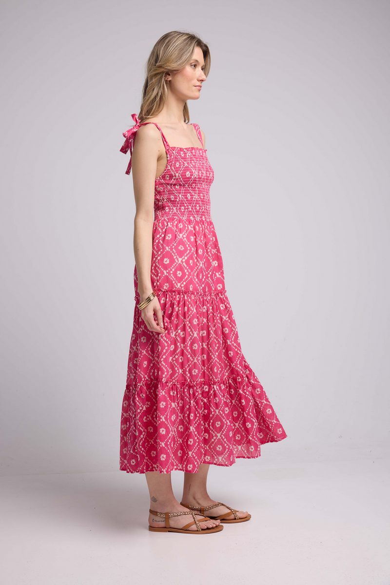 Long Dress - P Fuchsia