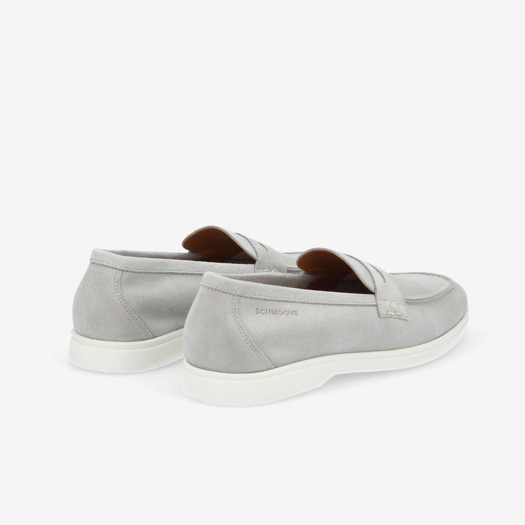 Yacht Loafer M - Suede - Perle
