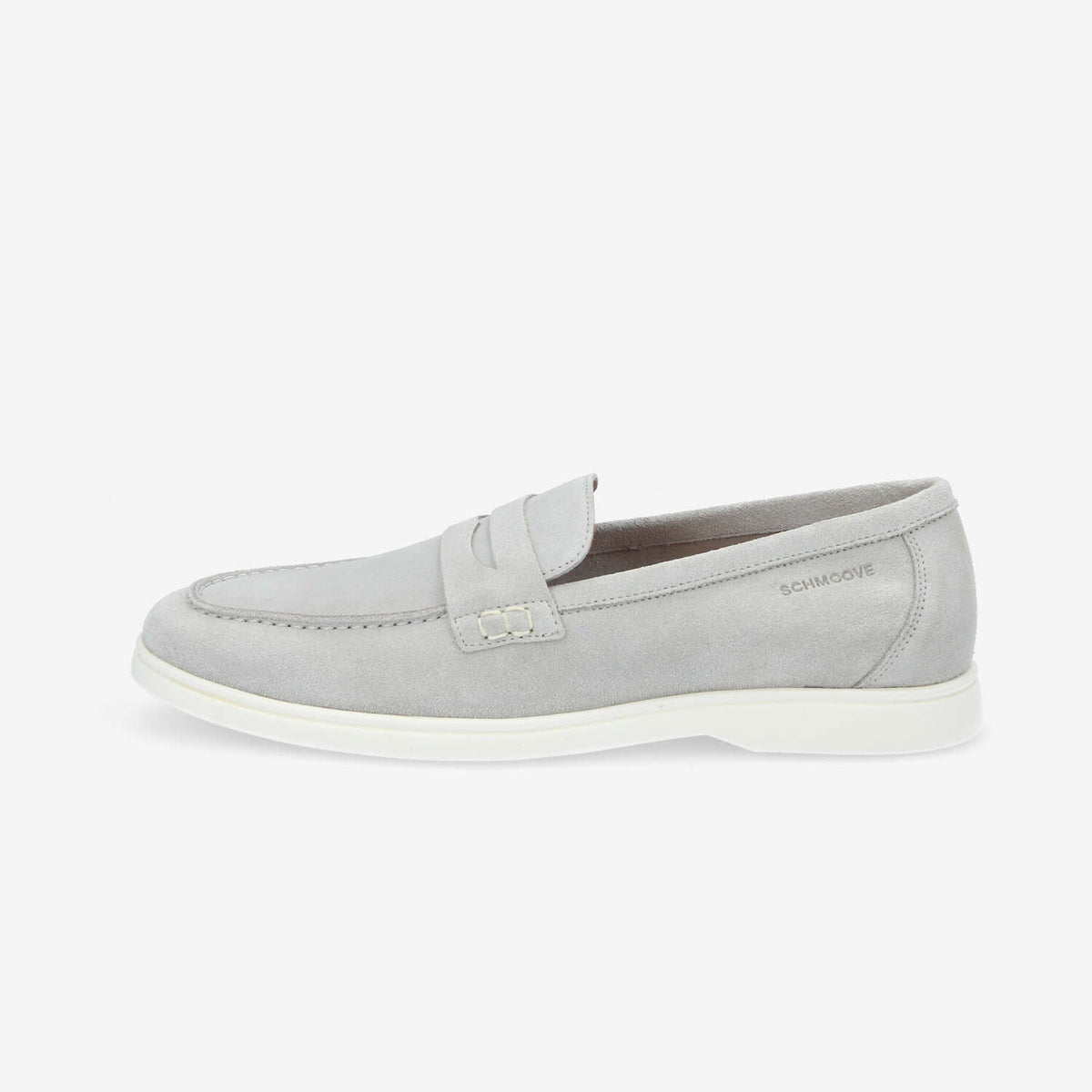 Yacht Loafer M - Suede - Perle