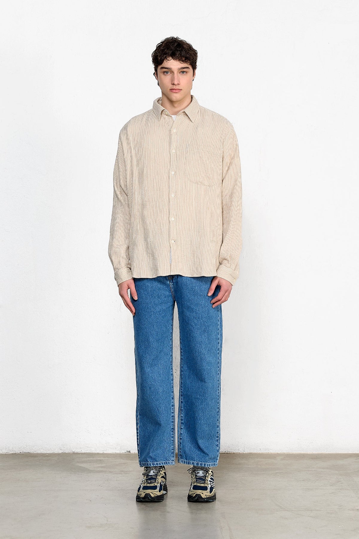 Camisa Snap Stripes