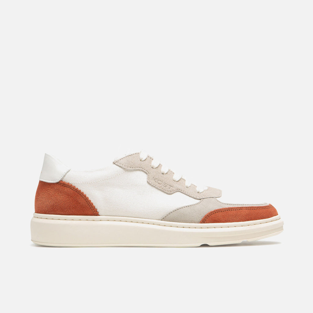 Sneaker Snooze T - Ecru/Baksteen/Grijs