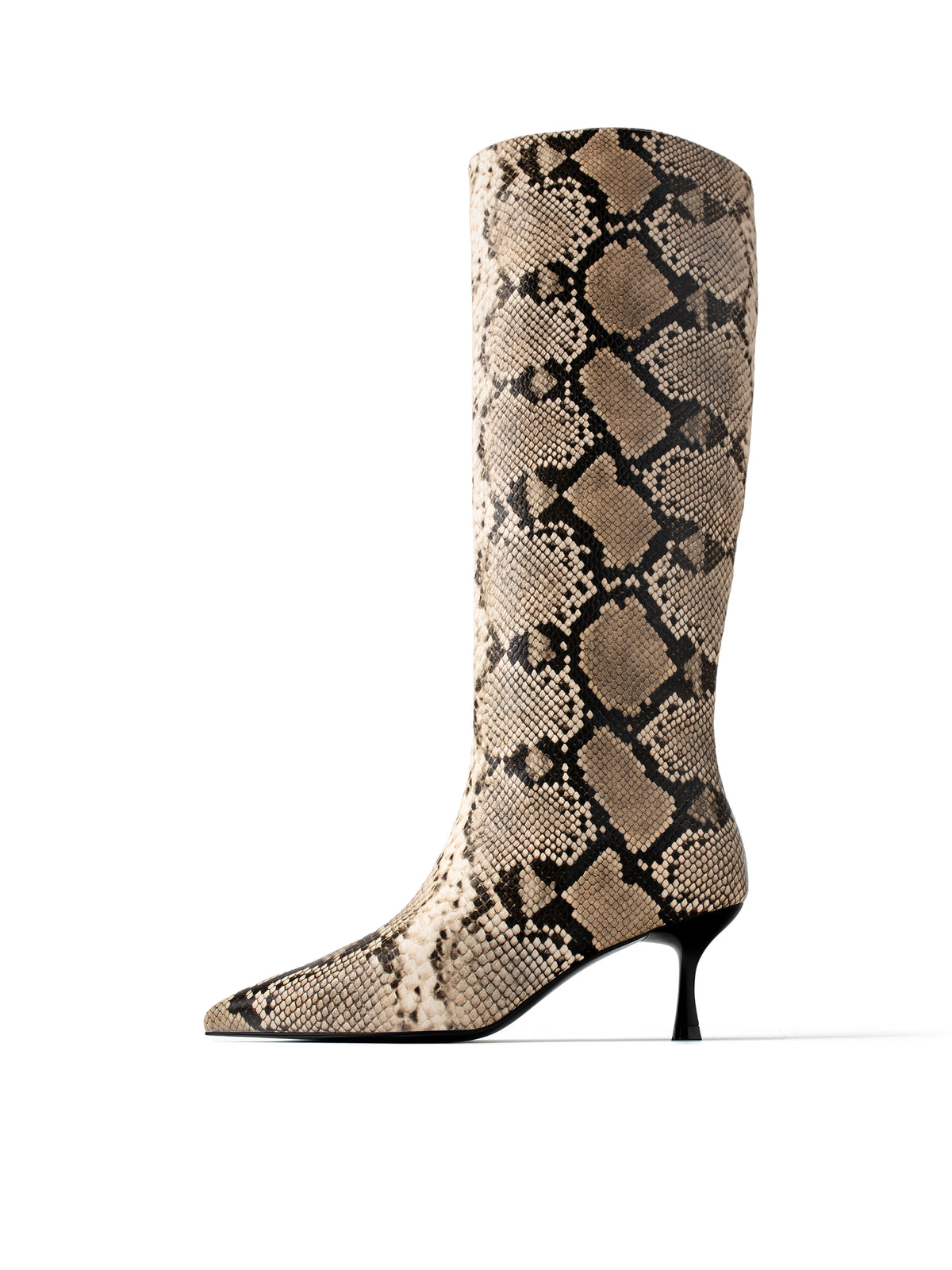 Stiefel Somebody Told Me - Schlangenprint