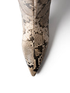 Stiefel Somebody Told Me - Schlangenprint