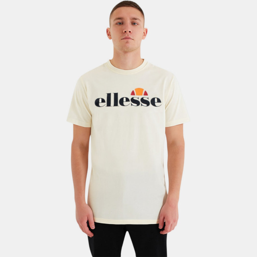 Ellesse Men's Short Sleeve T-Shirt - Beige