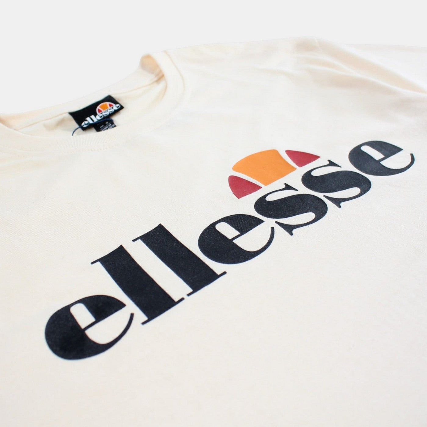 Ellesse Men's Short Sleeve T-Shirt - Beige