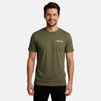 Ellesse Men's Short Sleeve T-Shirt - Khaki
