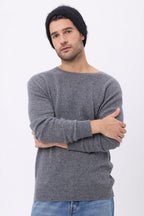Czapka Beanie – Czesany kaszmir Soren - Czarny - Unisex