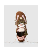 Sneakersy Soul - Khaki/Różowe - Damskie