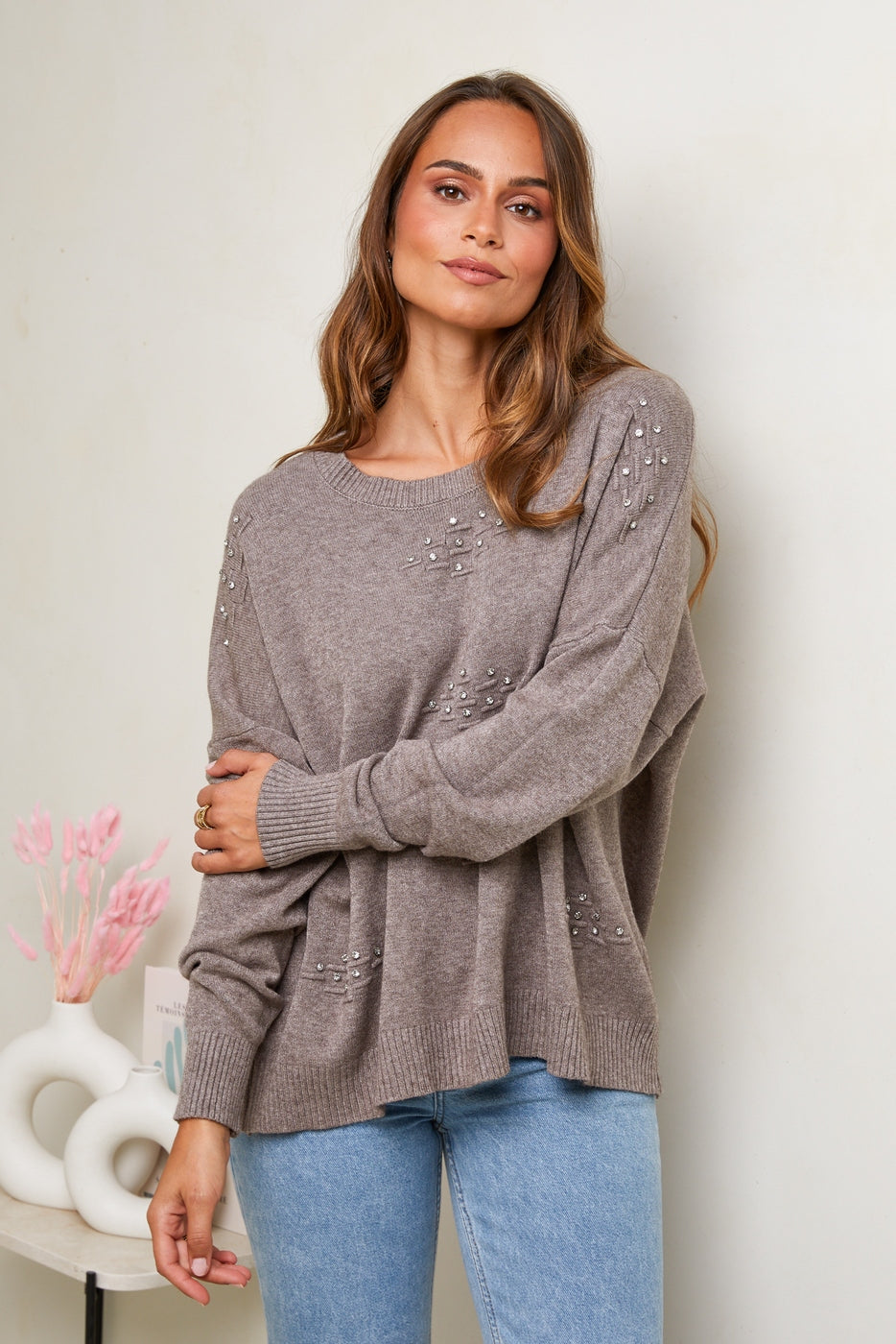 Pull - Taupe