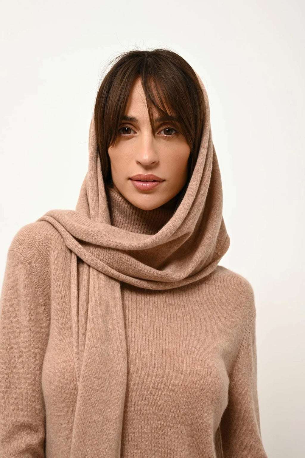 Écharpe - Spencer - Camel Chiné
