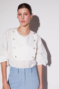 Chemise Poppy - Off-White - Femme