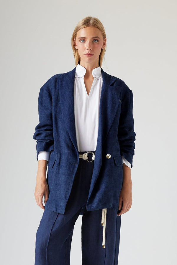 Blazer índigo Zackary