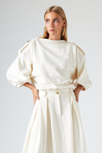 Falda Keaton Crema