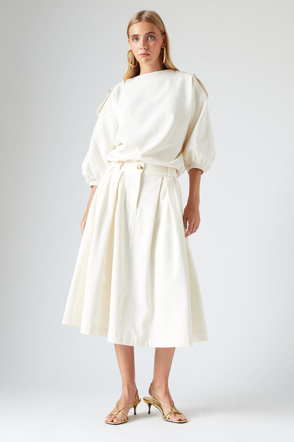 Falda Keaton Crema