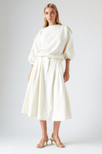 Falda Keaton Crema