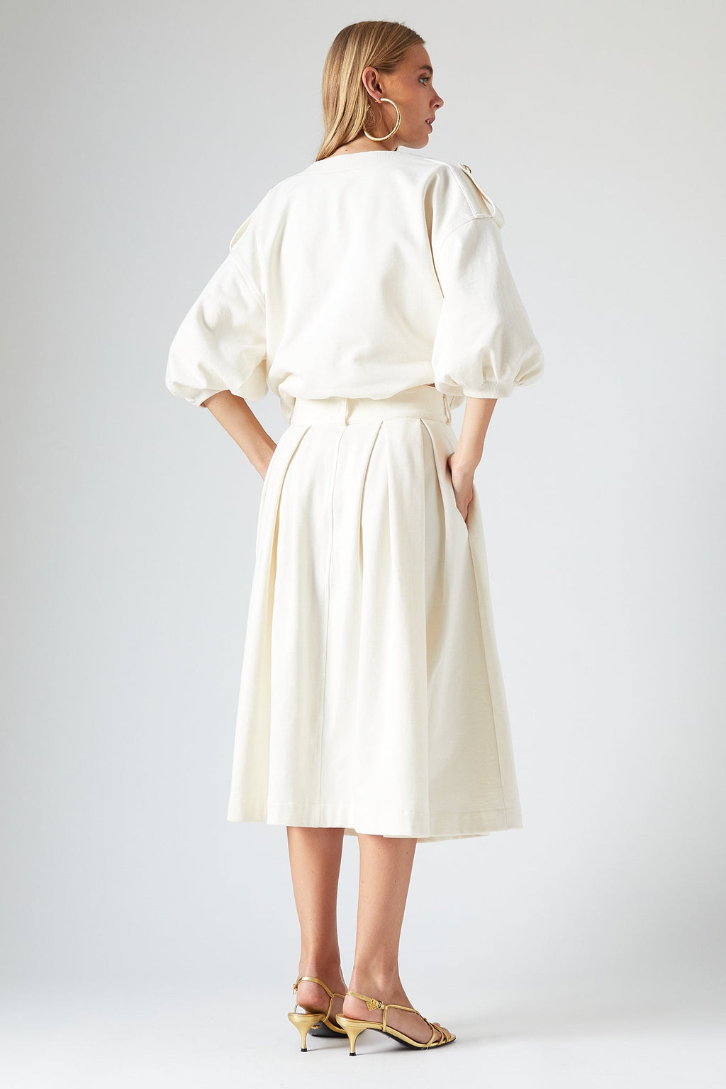 Falda Keaton Crema