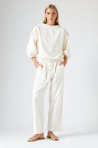 Pantalon Thais Cream