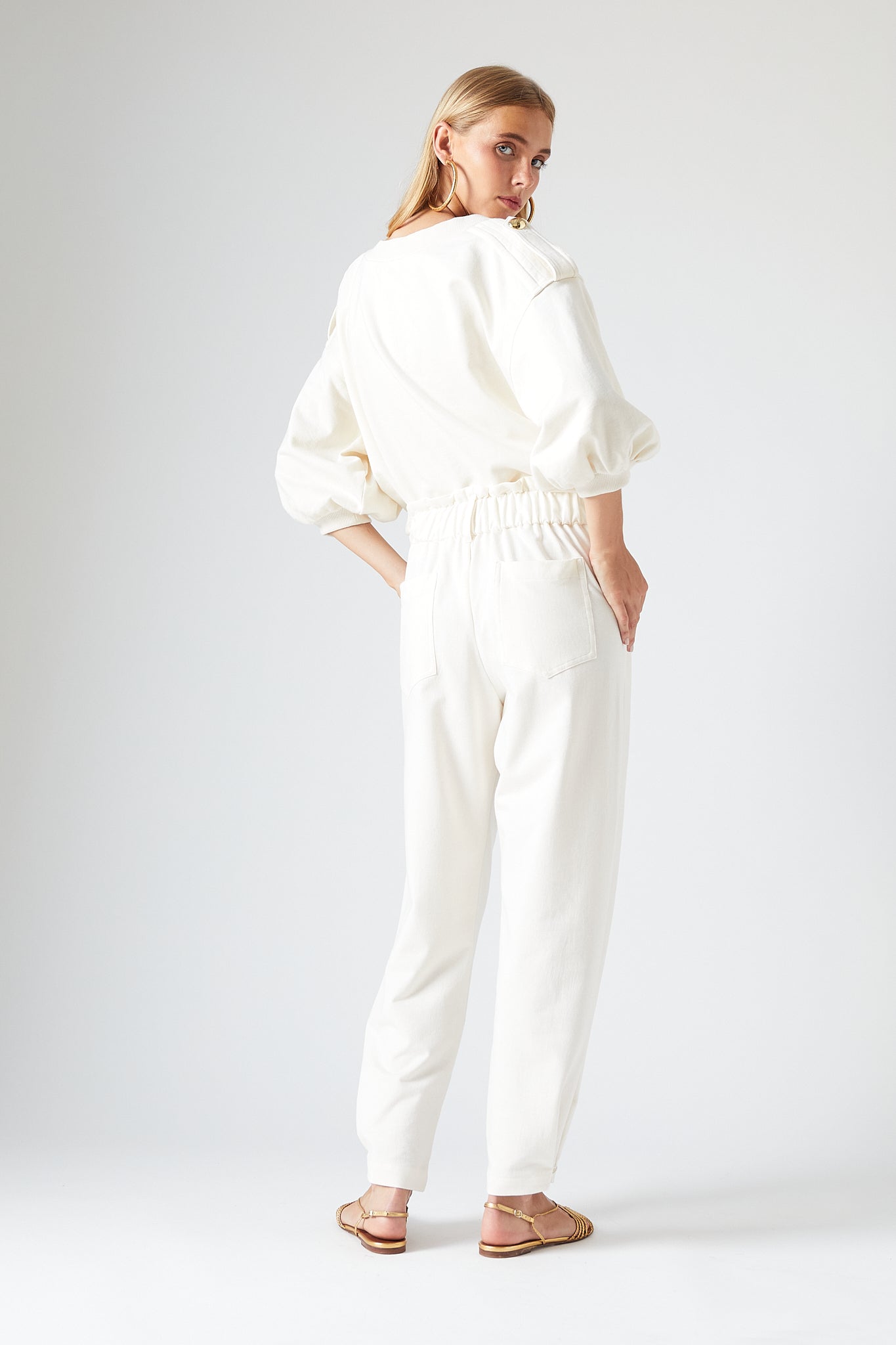 Pantalon Thais Cream
