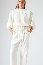Pantalon Thais Cream