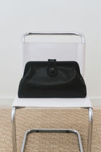 Hedera Black Large Pouch Bag