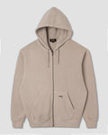 Sudadera con capucha y cremallera Patch - Eucalipto