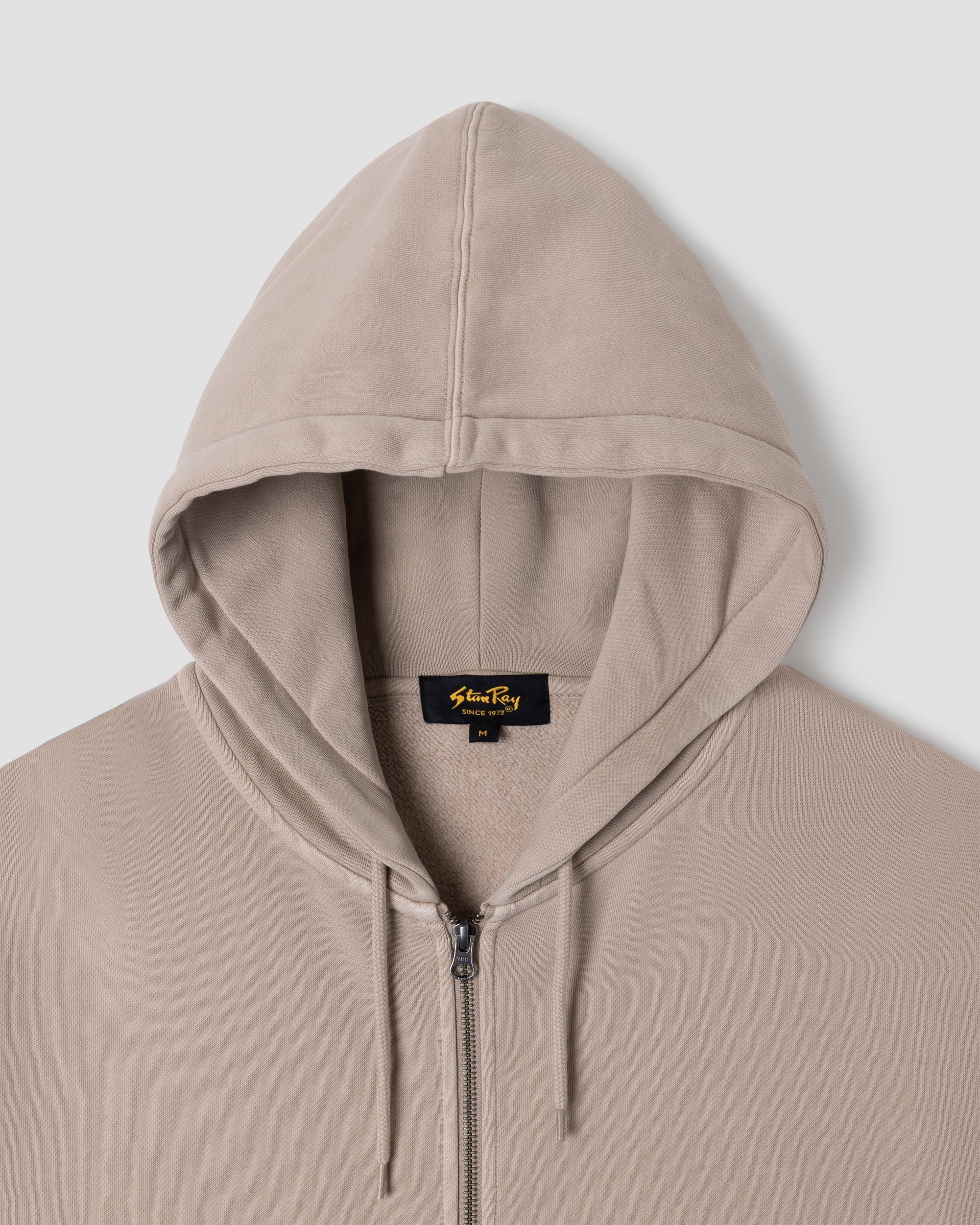 Sudadera con capucha y cremallera Patch - Eucalipto