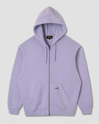 Sweat Zippé à Capuche Patch - Cosmic Purple