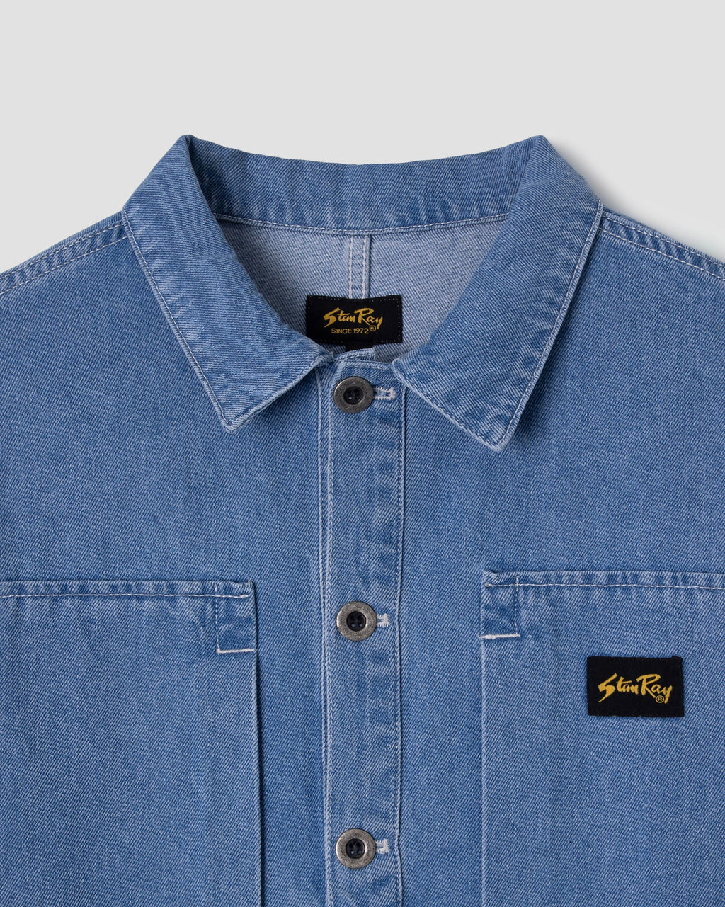 Chemise Painters Pop Over - Mid Stone Denim