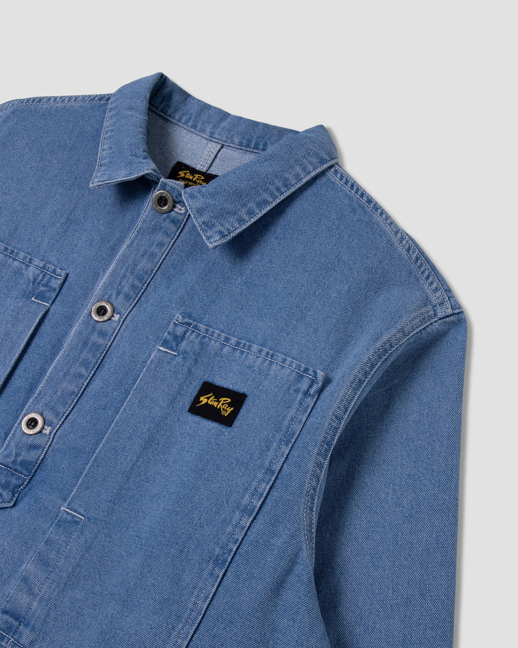 Chemise Painters Pop Over - Mid Stone Denim