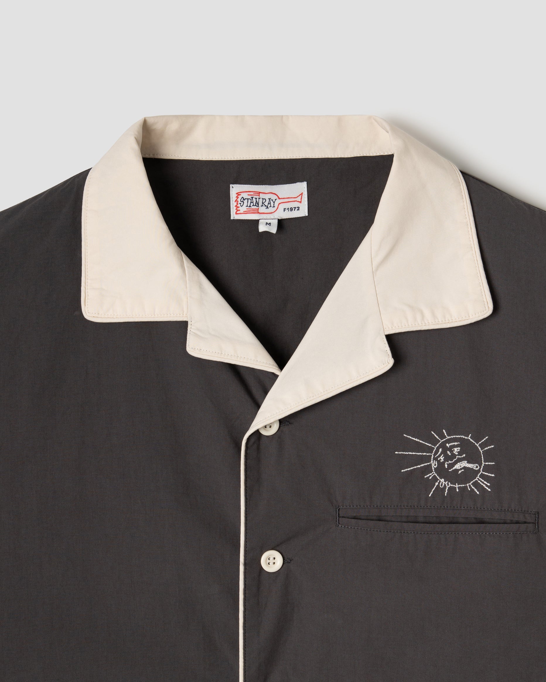 Camisa Bowling - Raven Black