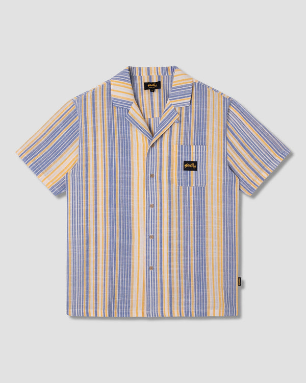 Camisa Tour - Blue/Yellow Stripe