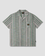 Tour Shirt - Black/Green Stripe