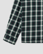 Camisa Zip - Cuadros Verdes