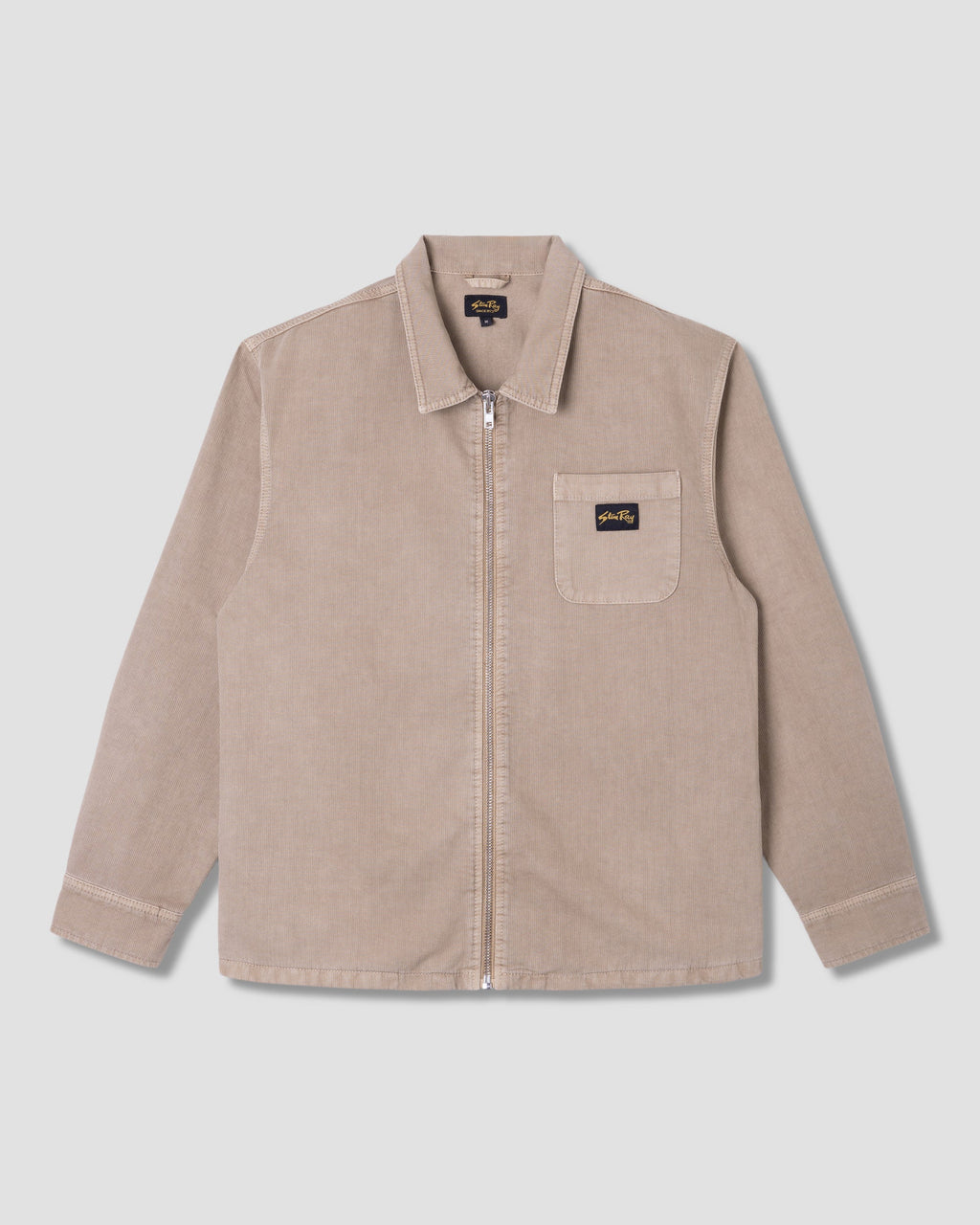 Chemise Zip - Eucalyptus Bedford Cord