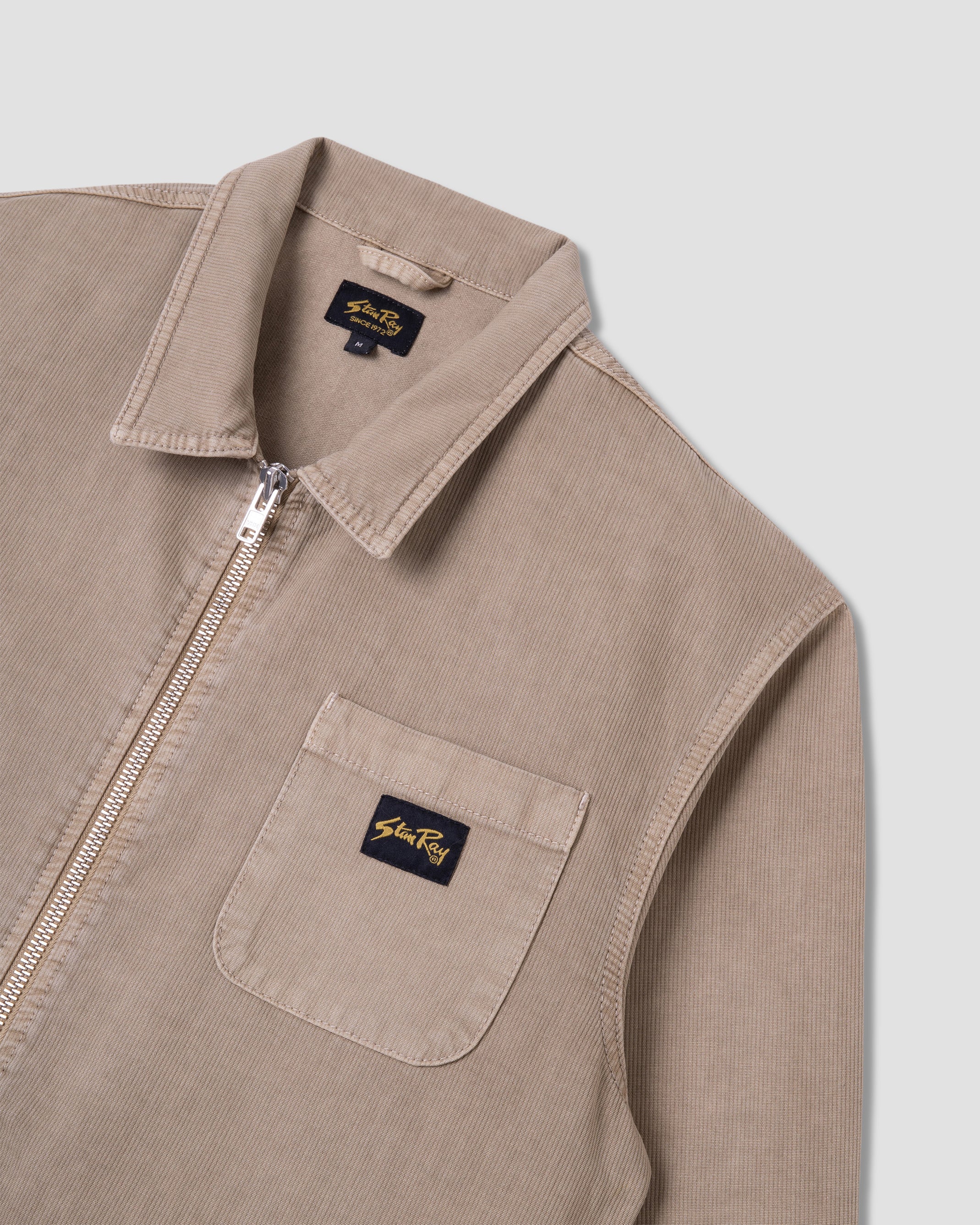 Chemise Zip - Eucalyptus Bedford Cord