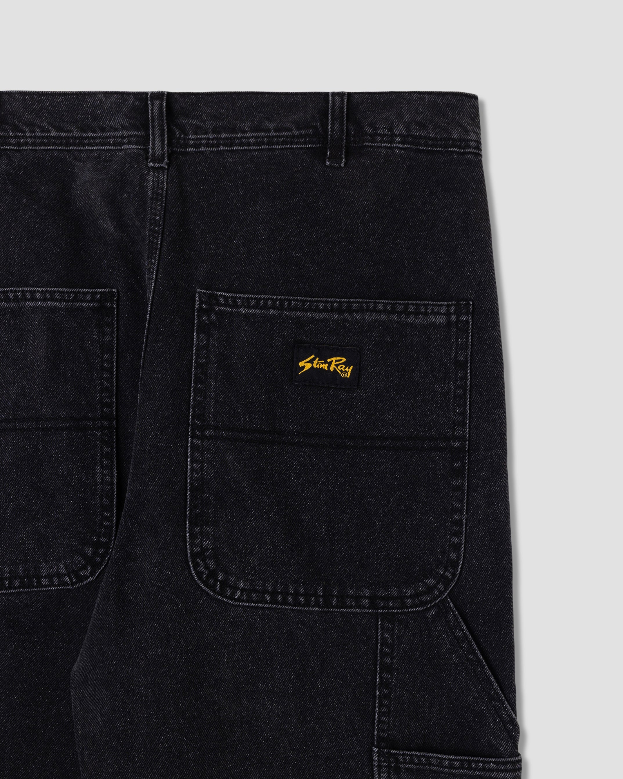 Pantalon Big Job Painter - Washed Black Denim