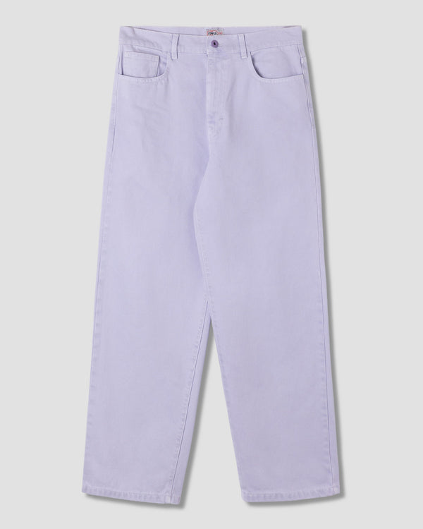 Pantalon Wide 5 - Cosmic Purple Twill
