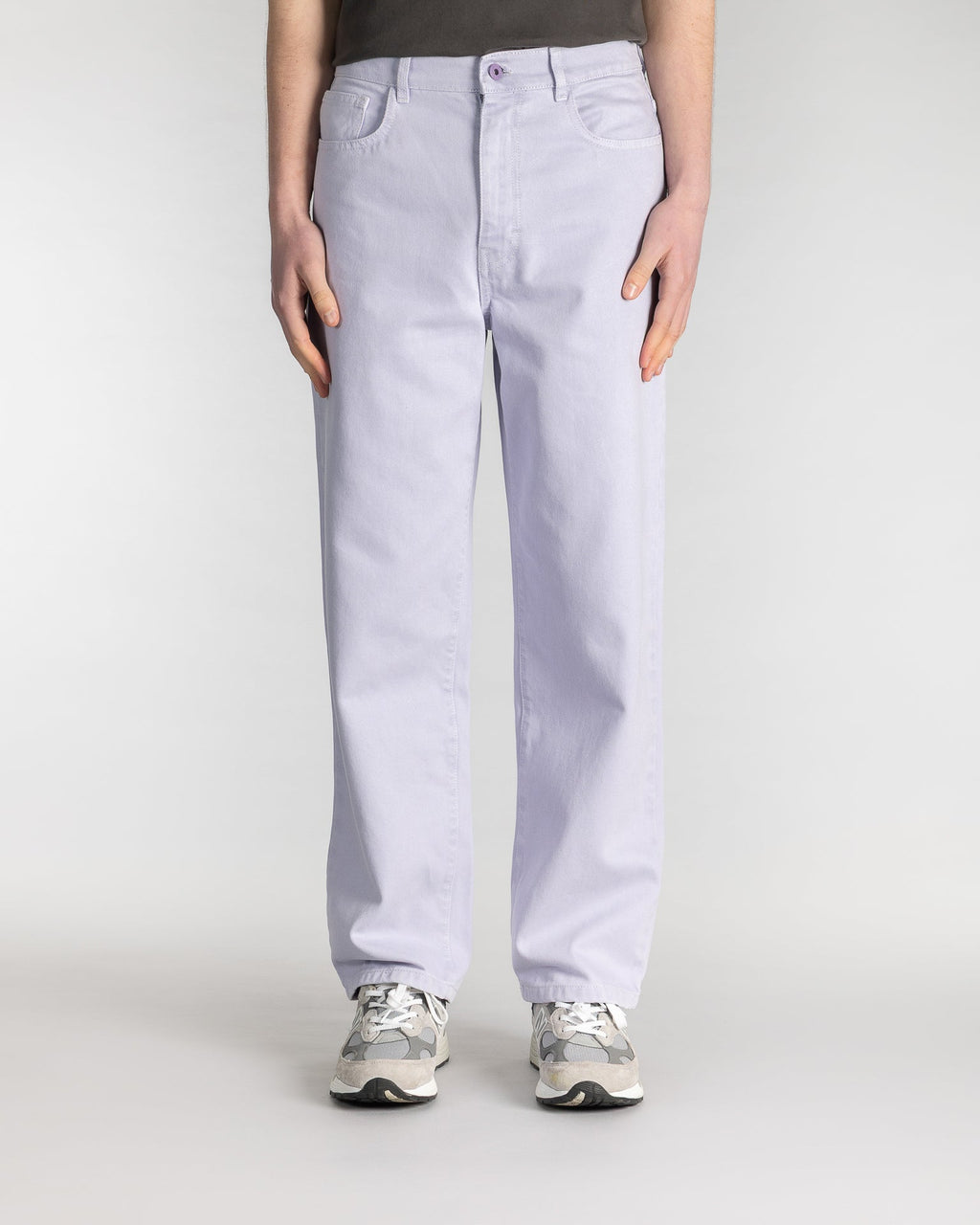 Pantalon Wide 5 - Cosmic Purple Twill